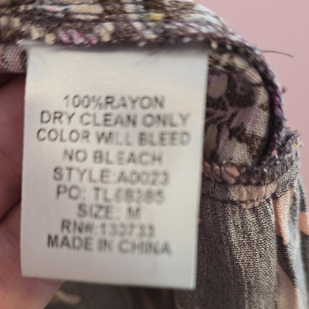 Umgee Multicolor Patterned Cardigan - Picture 4 of 5